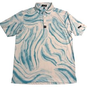 Bad Birdie Mens Golf Polo Shirt Medium Swirl p
Performance‎ Athletic